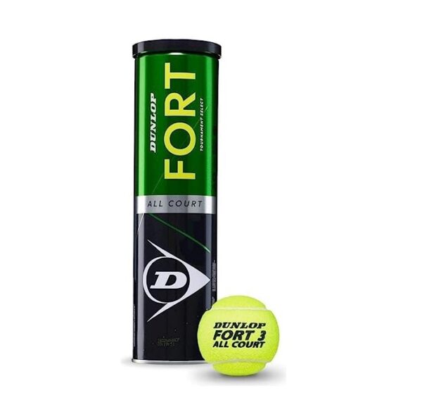 TARRO DE PELOTAS DE TENIS DUNLOP FORT COURT X3 PELOTAS