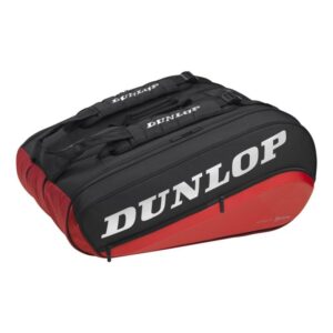 BOLSO DUNLOP CX-PERFORMANCE 12RKT THERMO NEGRO/ROJO