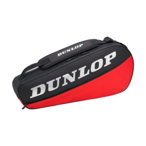 BOLSO DUNLOP D TAC CX-CLUB 3RKT NEGRO/ROJO